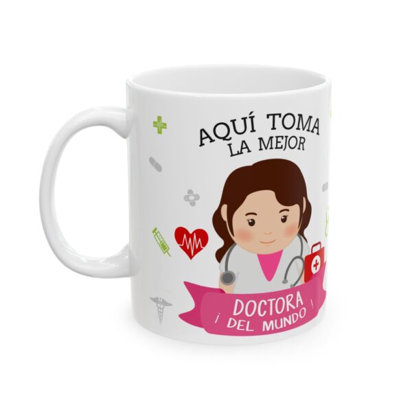 Taza Personalizada para Médicos – Regalo con nombre y frase