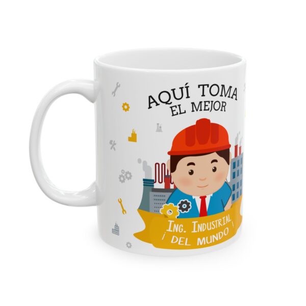 Taza Ingeniero Industrial – Regalo personalizado con nombre