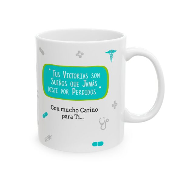 Taza Personalizada para Médicos – Regalo con nombre y frase