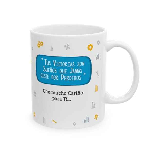 Taza Ingeniero Industrial – Regalo personalizado con nombre