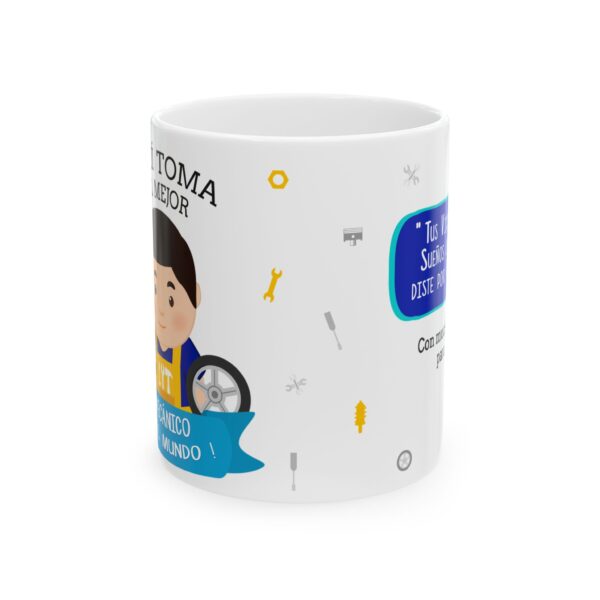 Taza personalizada para Mecánicos – Regalo con nombre