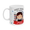 Taza personalizada para Barberos – Regalo con nombre