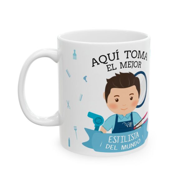 Taza personalizada para Estilista – Regalo con nombre o frase