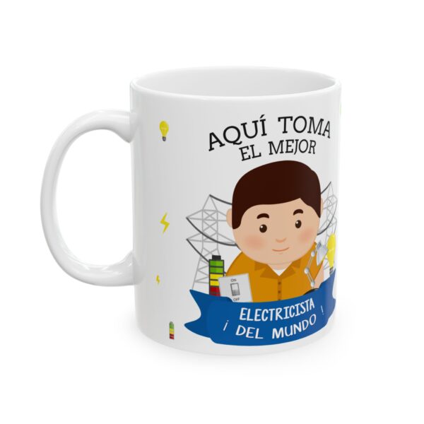 Taza Personalizada para Electricistas – Regalo con nombre