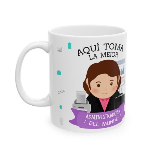 Taza para Administradores – Regalo personalizado con nombre