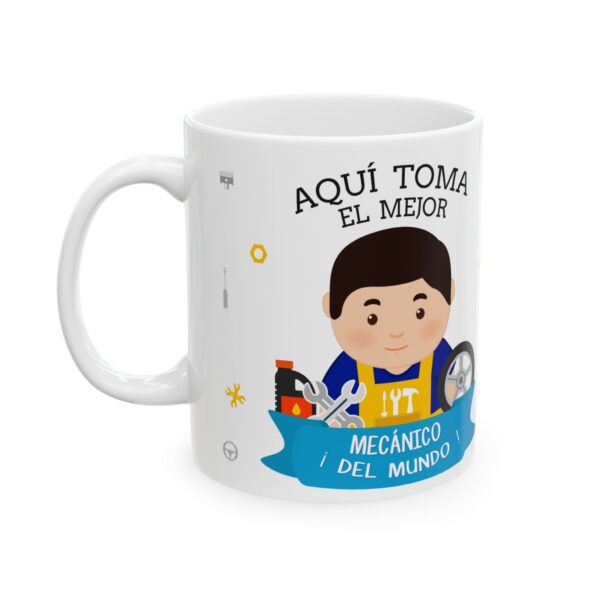 Taza personalizada para Mecánicos – Regalo con nombre