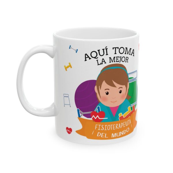 Taza para fisioterapeutas – Regalo personalizado con nombre