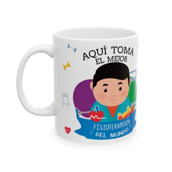 Taza para fisioterapeutas – Regalo personalizado con nombre