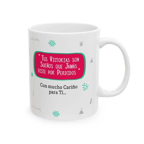 Taza Ingeniero Químico – Regalo personalizado con nombre