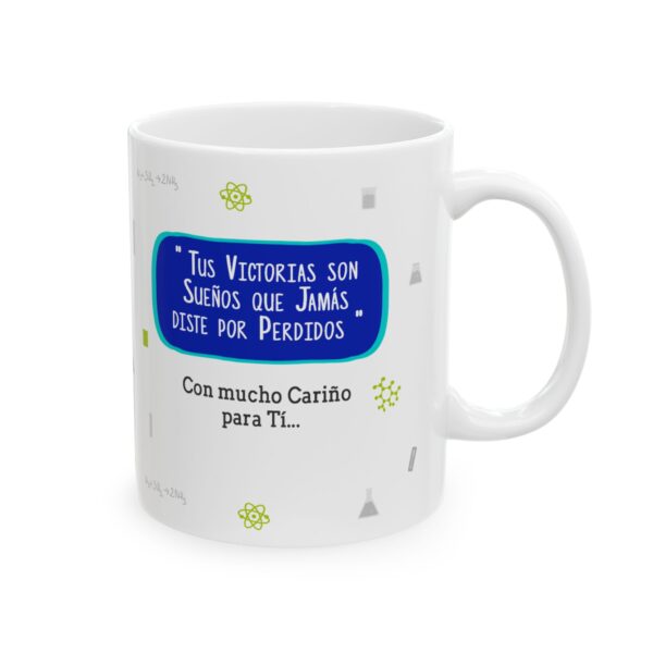 Taza Ingeniero Químico – Regalo personalizado con nombre