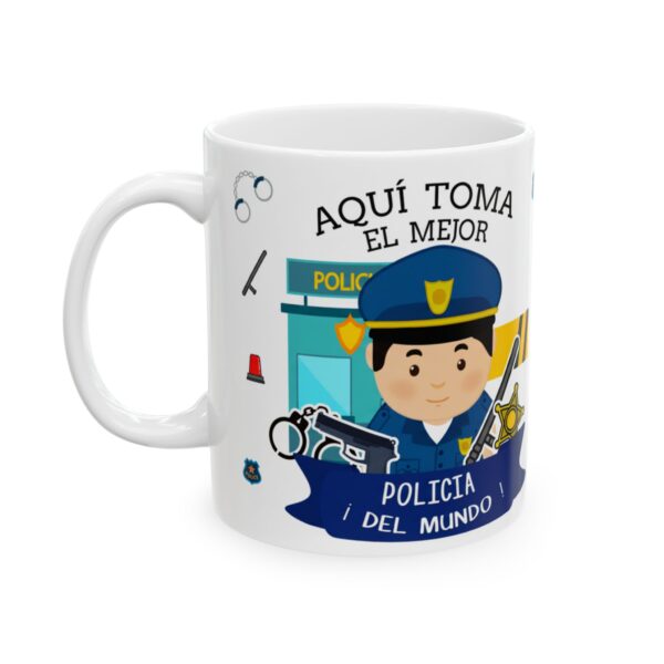 Taza personalizada para Policías – Regalo con nombre o frase