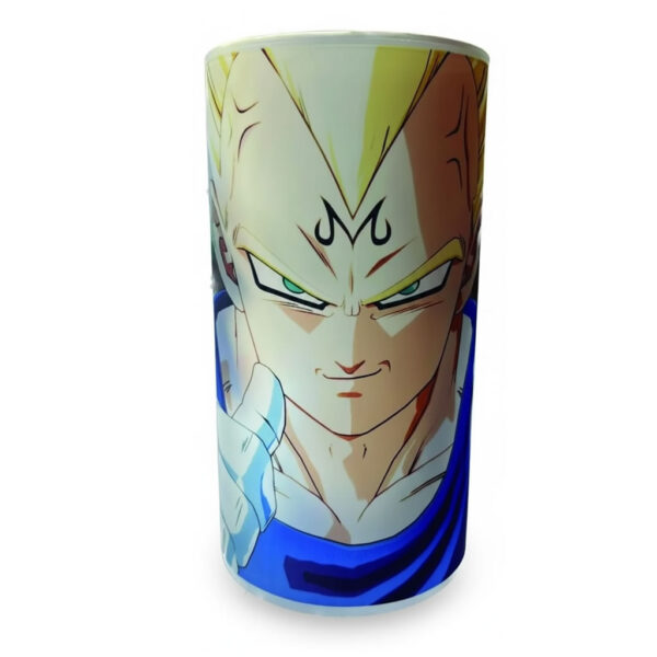 Tarro Guerrero Saiyajin 16oz – Diseño Frost Inspirado en Anime