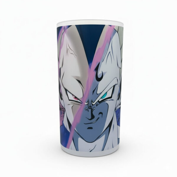Tarro Guerrero Saiyajin 16oz – Diseño Frost Inspirado en Anime