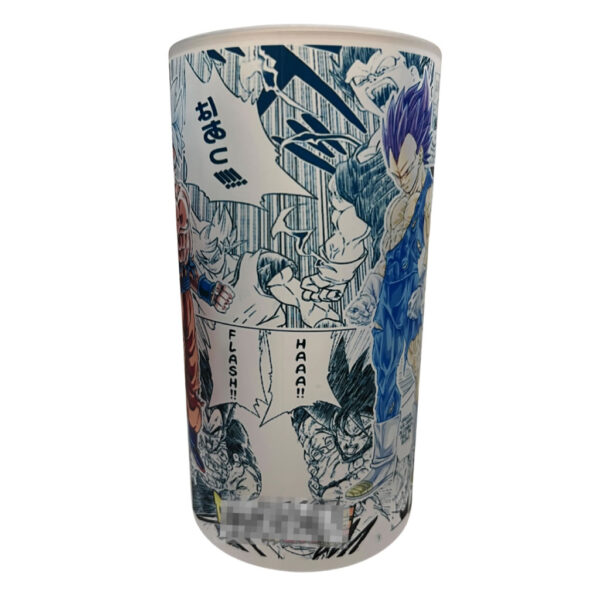 Tarro Duelo Saiyajin 16oz - Diseño Manga Anime