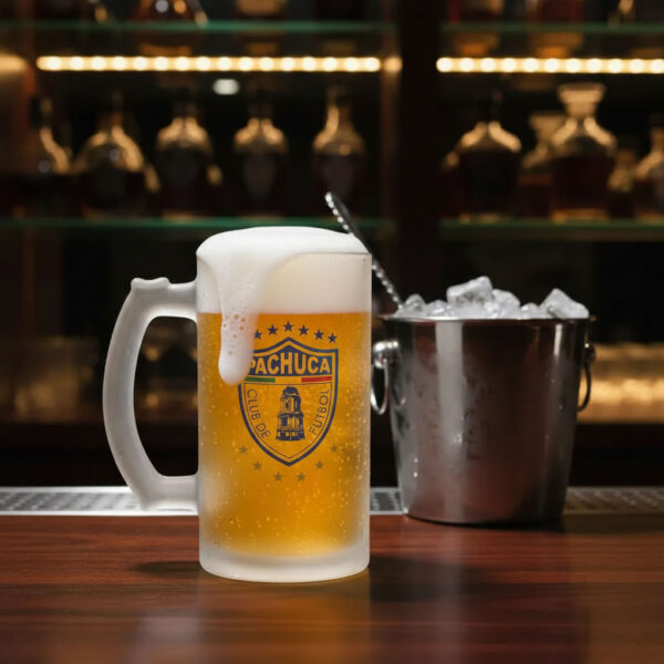 Tarro Club Pachuca personalizado | Vidrio 473ml