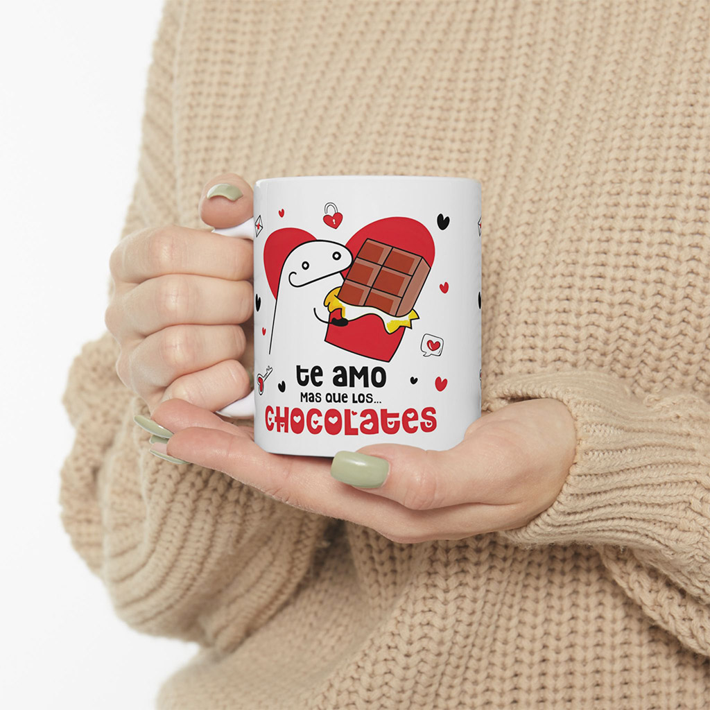 Tazas Florks Amor 11oz – Diseños Divertidos para Regalar