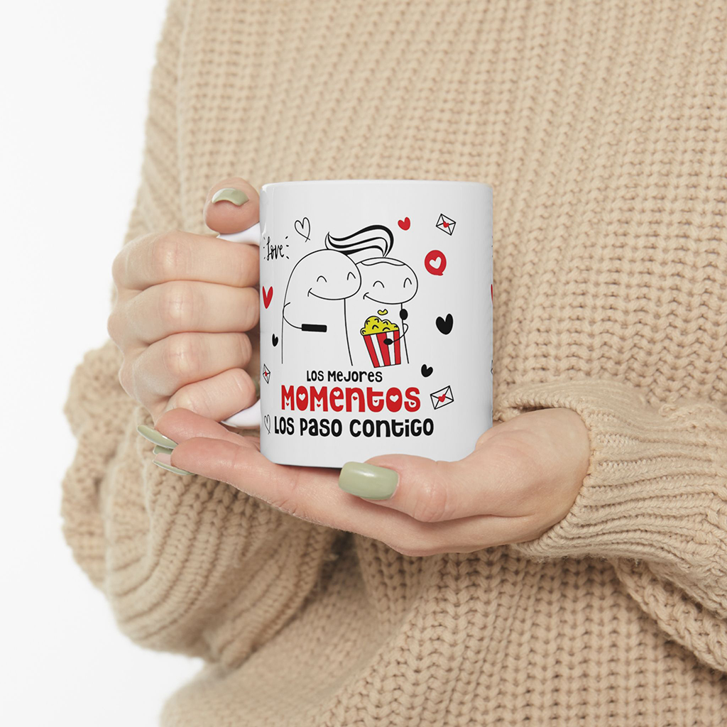 Tazas Florks Amor 11oz – Diseños Divertidos para Regalar