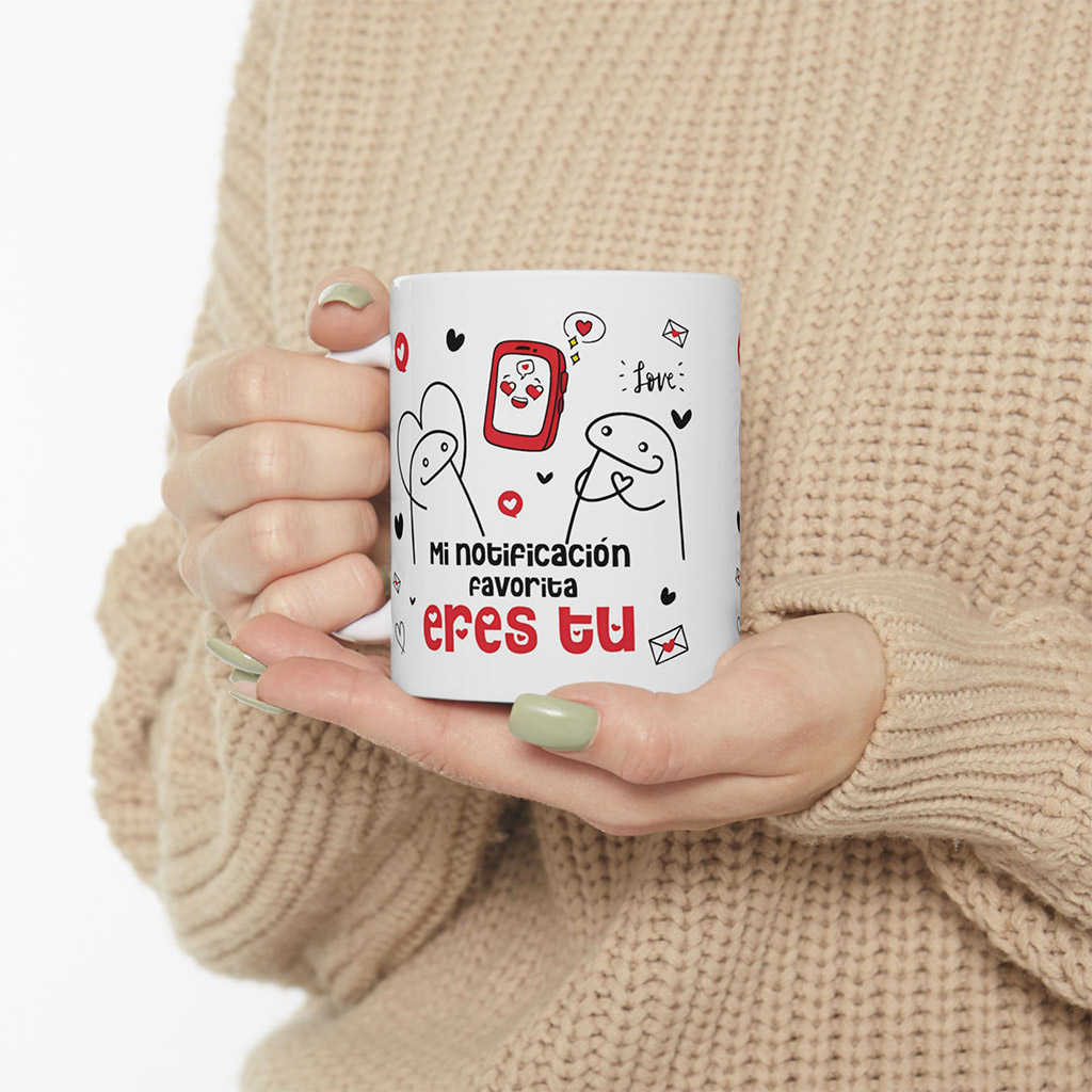 Tazas Florks Amor 11oz – Diseños Divertidos para Regalar