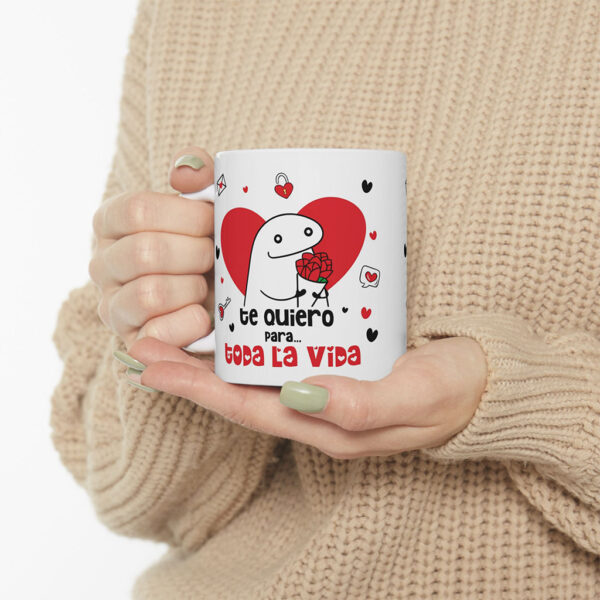 Tazas Florks Amor 11oz – Diseños Divertidos para Regalar