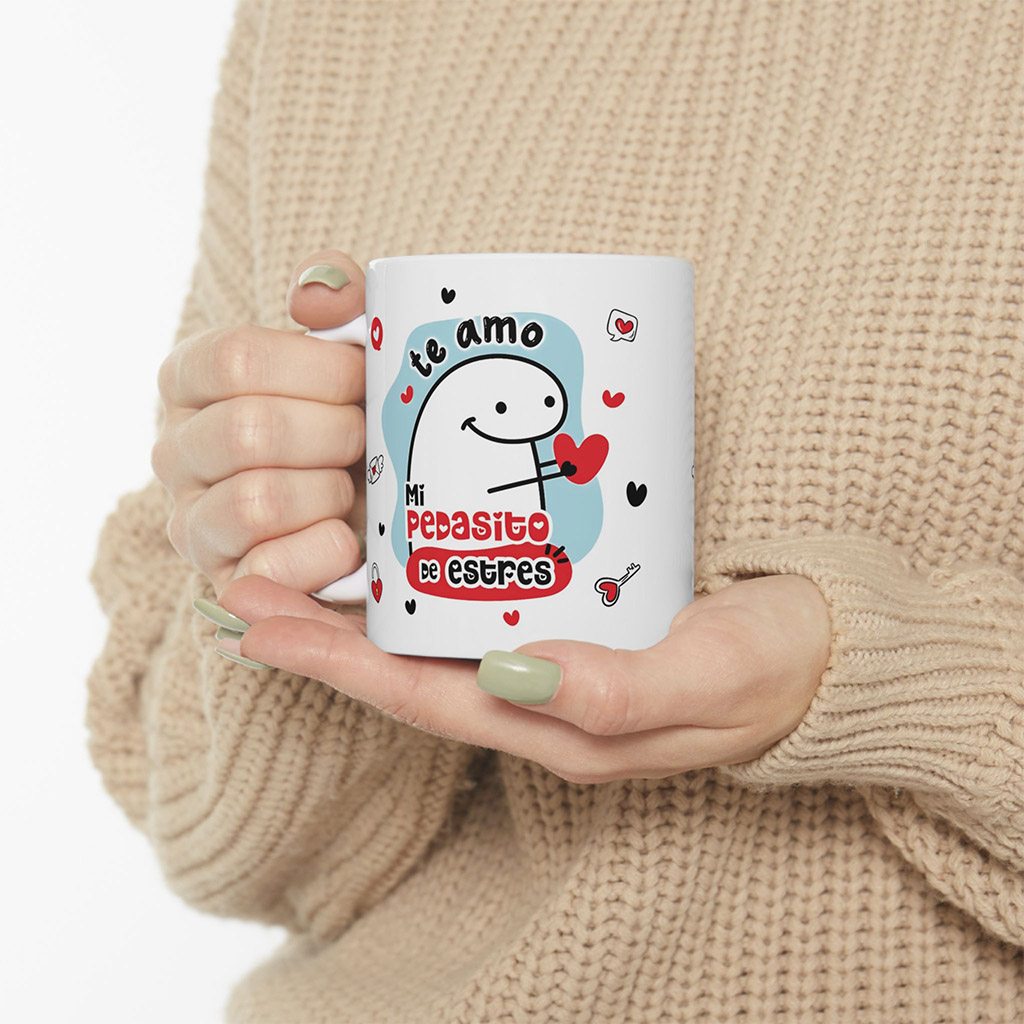 Tazas Florks Amor 11oz – Diseños Divertidos para Regalar