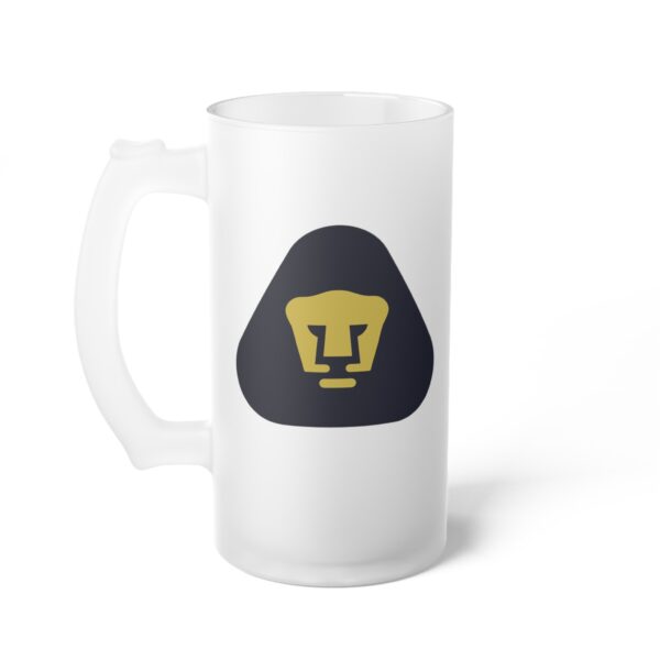 Tarro Club Pumas personalizado | Vidrio 473ml
