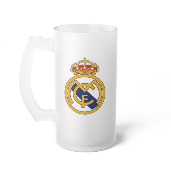 Tarro Real Madrid personalizado | Vidrio 473ml