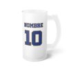 Tarro Real Madrid personalizado | Vidrio 473ml
