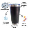 Termo 20oz Personalizado – Acero Grabado Láser