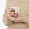 Taza Amigos Vida Mejor – Diseño Café y Dona 11oz
