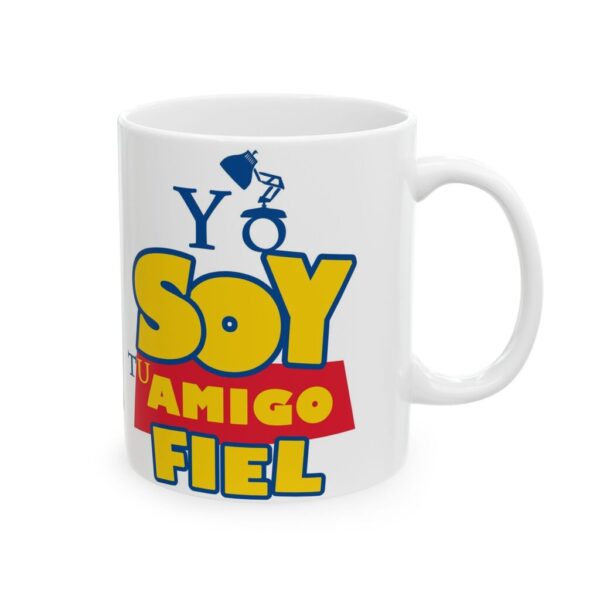 Taza woody buzz amigo fiel cara 3 Taza Amigo Fiel 11oz – Diseños Inspirados en Toy Story