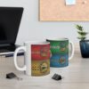 Taza Escudos Hechicería 11oz – Diseño Casas Mágicas Épicas