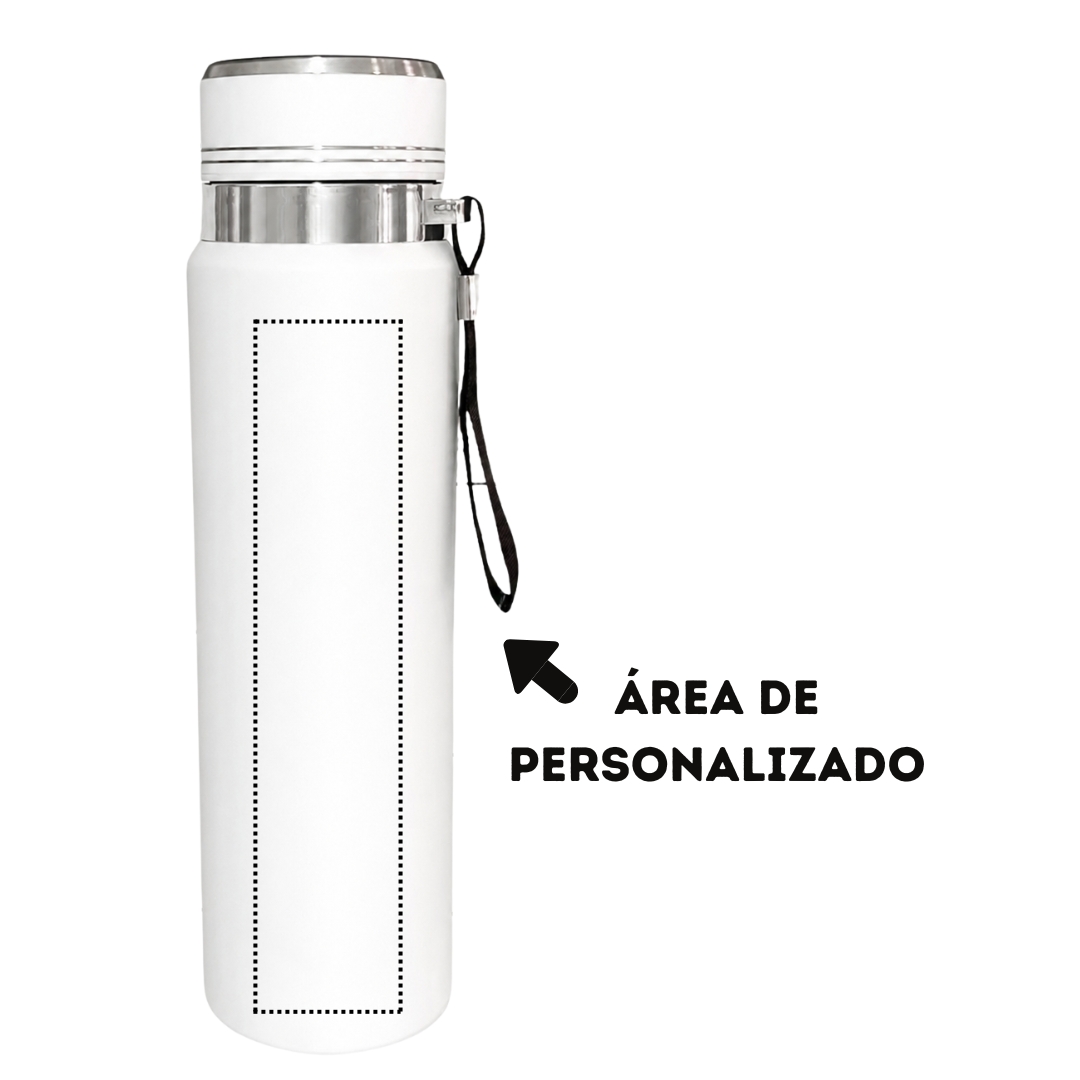 Termo Personalizado Acero 1L – Grabado Láser Premium
