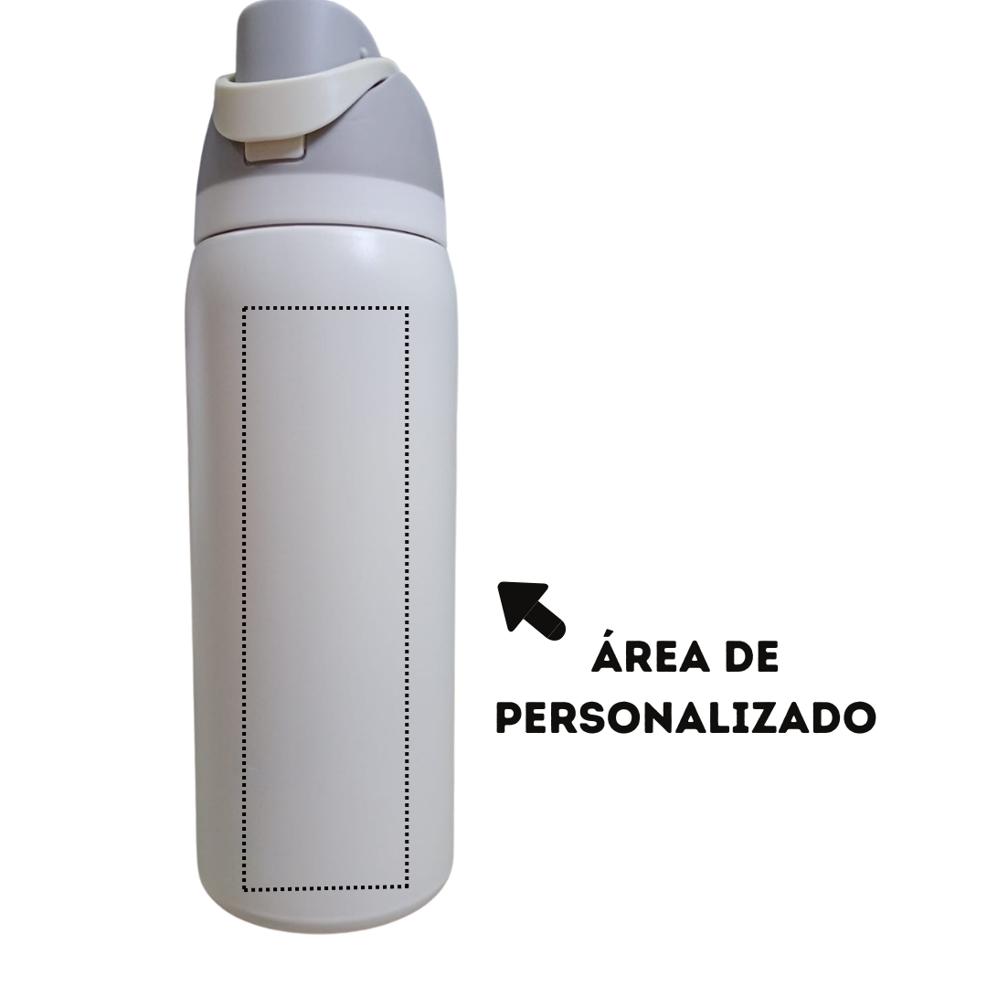 Termo FreeSip Sport 946ml – Doble Boquilla Láser