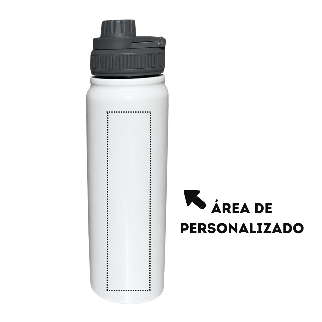 Termo Sport Personalizado 800ml – Grabado Láser