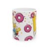 Taza Homero Donas 11oz – Diseño Familia Icónica