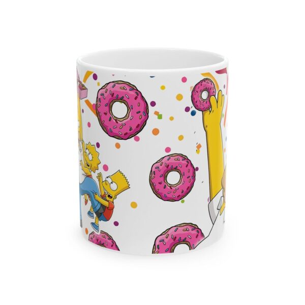 Taza Homero Donas 11oz – Diseño Familia Icónica
