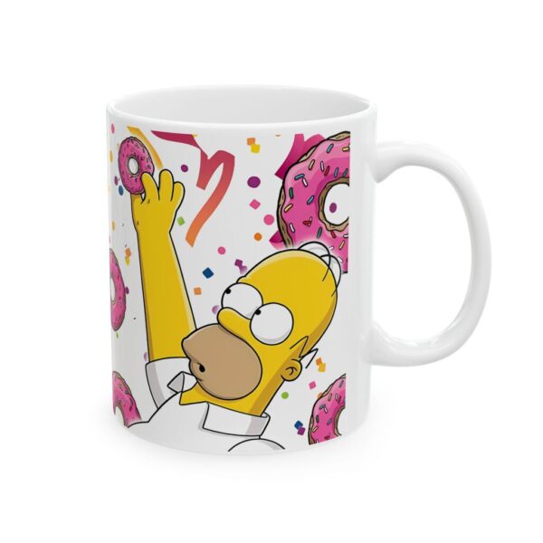 Taza Homero Donas 11oz – Diseño Familia Icónica