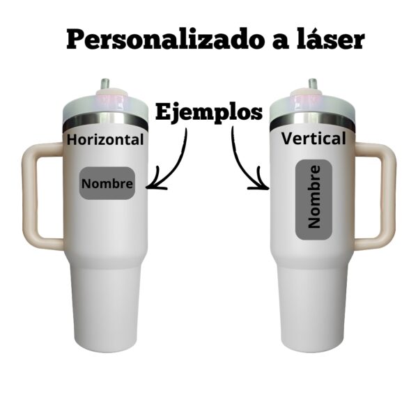 Vaso Térmico Quencher 40oz – Grabado Láser