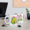 Taza Amor Aguacate Juntos – Diseño Pareja Cute 11oz