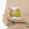 Taza Amor Aguacate Juntos – Diseño Pareja Cute 11oz