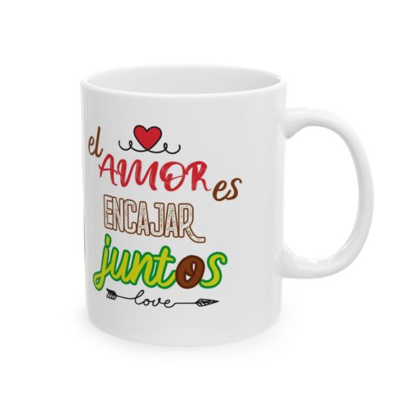 Taza Amor Aguacate Juntos – Diseño Pareja Cute 11oz