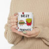 Taza Best Friends 11oz – Hamburguesa y Papas Amistad
