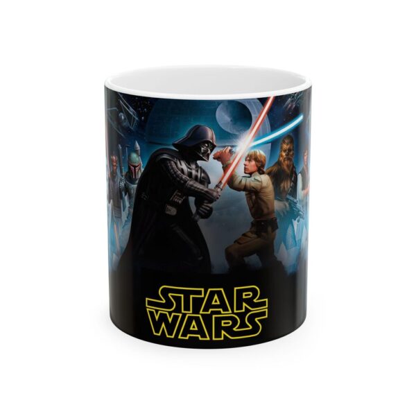 Taza Saga Galáctica Clásica – Batalla de Luz y Oscuridad