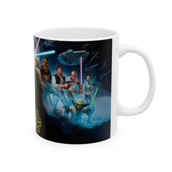 Taza Saga Galáctica Clásica – Batalla de Luz y Oscuridad