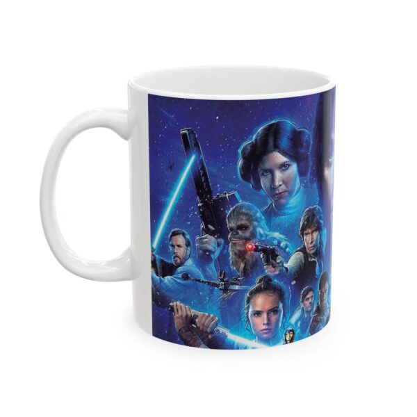Taza Saga Galáctica Épica – Lado Oscuro y Luz