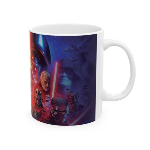 Taza Saga Galáctica Épica – Lado Oscuro y Luz