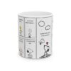 Taza Snoopy Amor 11oz – Diseño Tipo Historieta Romántica