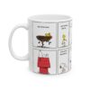 Taza Snoopy Amor 11oz – Diseño Tipo Historieta Romántica
