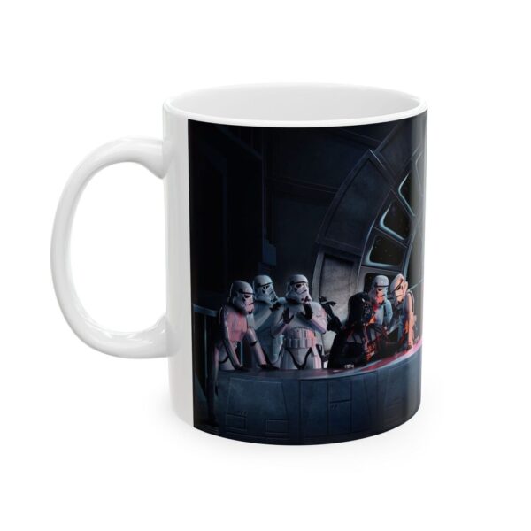 Taza Cena Galáctica 11oz – Parodia Espacial Épica
