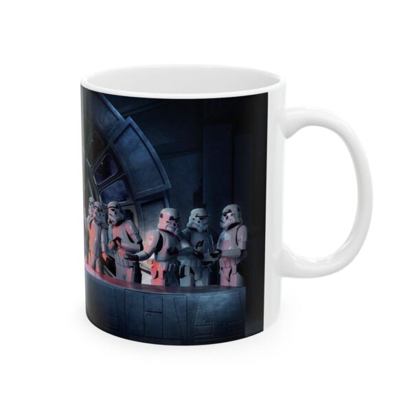 Taza Cena Galáctica 11oz – Parodia Espacial Épica